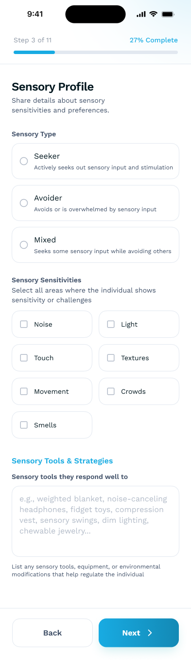 Life'sPilot app screen — teacher helping a neurodiverse student learn